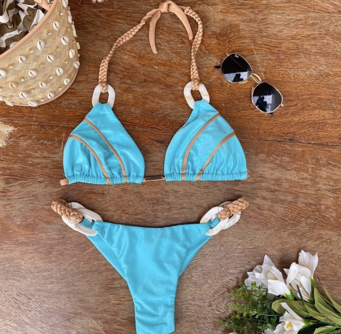 Split hard bikini