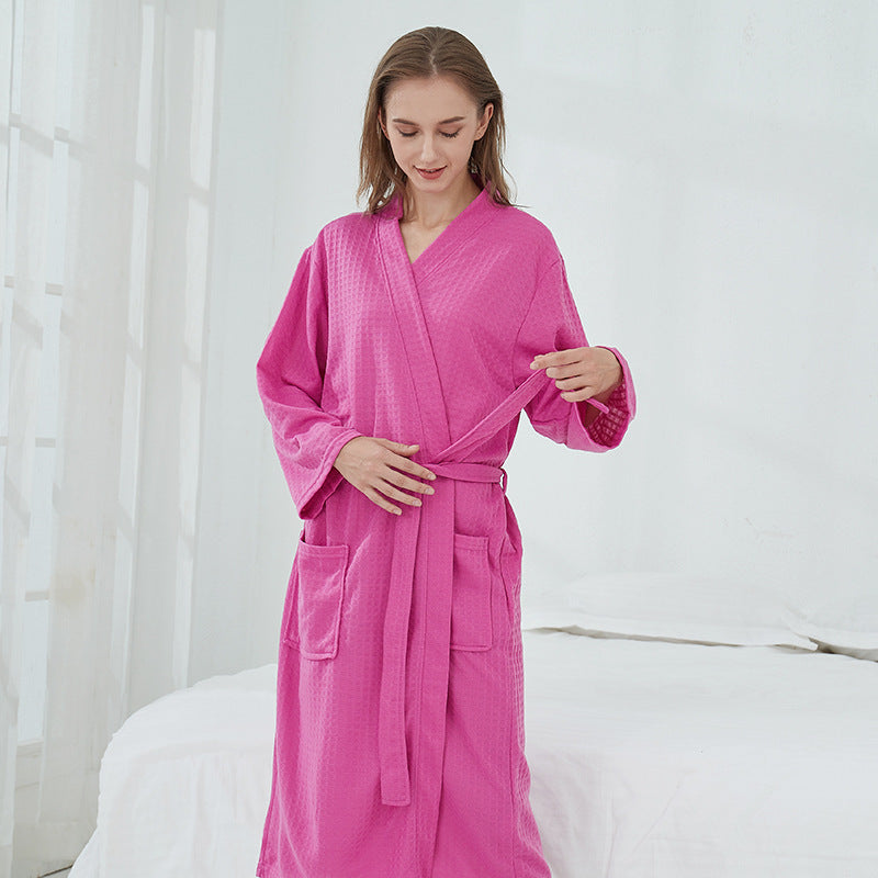 Couple Robes Sleepwear Women Men Loungewear Bathrobe - HoneyNight