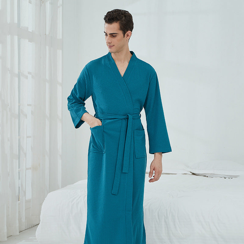 Couple Robes Sleepwear Women Men Loungewear Bathrobe - HoneyNight