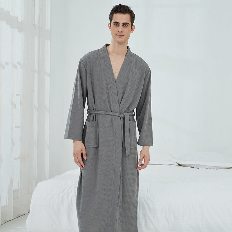 Couple Robes Sleepwear Women Men Loungewear Bathrobe - HoneyNight